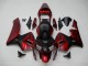 Rouge Noir Carrosserie Moto CBR 600 RR 03-04 Rouge Noir Carrosserie Moto CBR 600 RR 03-04