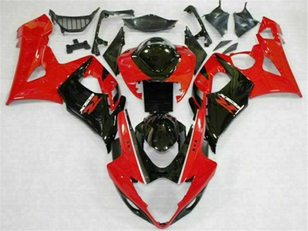 Rouge Noir Carrosserie Moto GSXR 1000 K5 05-06