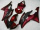 Rouge Noir Carrosserie Moto R6 08-16 Rouge Noir Carrosserie Moto R6 08-16