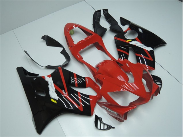Rouge Noir Kit Carénages Motos Complet CBR 600 F4i 01-03 Rouge Noir Kit Carénages Motos Complet CBR 600 F4i 01-03