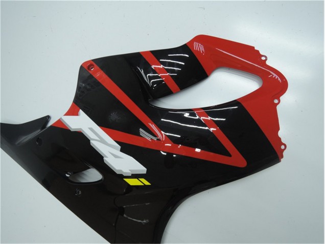 Rouge Noir Kit Carénages Motos Complet CBR 600 F4i 01-03 Rouge Noir Kit Carénages Motos Complet CBR 600 F4i 01-03