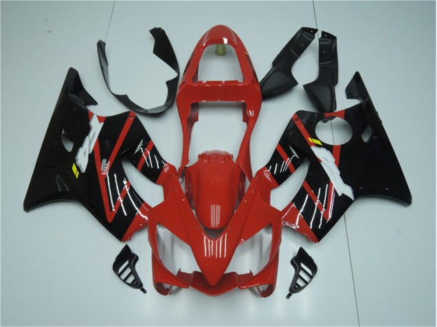 Rouge Noir Kit Carénages Motos Complet CBR 600 F4i 01-03 Rouge Noir Kit Carénages Motos Complet CBR 600 F4i 01-03