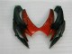 Rouge Noir Kit Carénages Motos Complet GSXR 600 / 750 K6 06-07