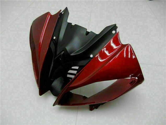 Rouge Noir Kit Carénages Motos Complet R6 08-16