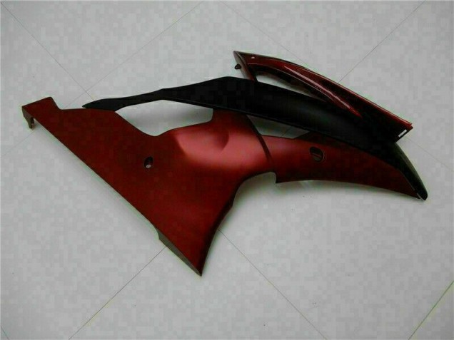 Rouge Noir Kit Carénages Motos Complet R6 08-16