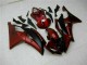 Rouge Noir Kit Carénages Motos Complet R6 08-16