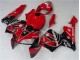 Rouge Noir Kit Carénages Motos & Plastique CBR 600 RR 05-06