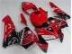 Rouge Noir Kit Carénages Motos & Plastique CBR 600 RR 05-06