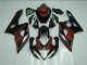 Rouge Noir Kit Carénages Motos & Plastique GSXR 1000 K5 05-06