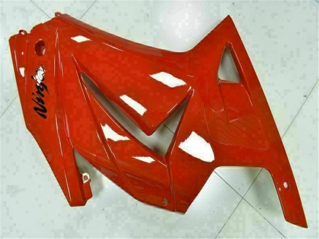 Rouge Noir Ninja Carénage Moto EX250 08-12 Rouge Noir Ninja Carénage Moto EX250 08-12