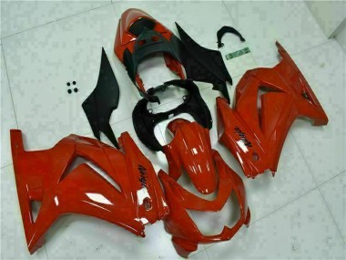 Rouge Noir Ninja Carénage Moto EX250 08-12