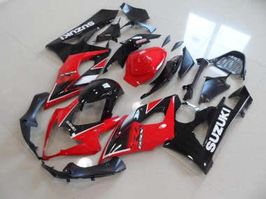 Rouge Noir Style OEM Carénage Moto GSXR 1000 K5 05-06