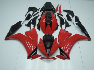 Rouge Noir avec No Décalque Carénage Moto CBR 1000 RR 12-16