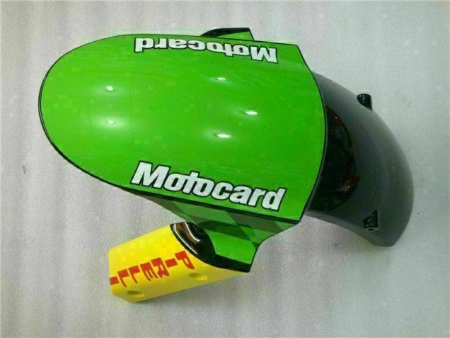 Rouge Vert Motocard Carénage Moto ZX6R 09-12 Rouge Vert Motocard Carénage Moto ZX6R 09-12