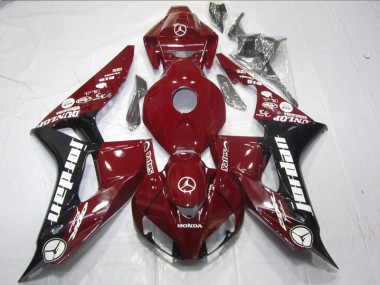 Rouge Yates Carénage Moto CBR 1000 RR 06-07