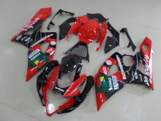 Rouge Yoshimura Carénage Moto GSXR 1000 K5 05-06