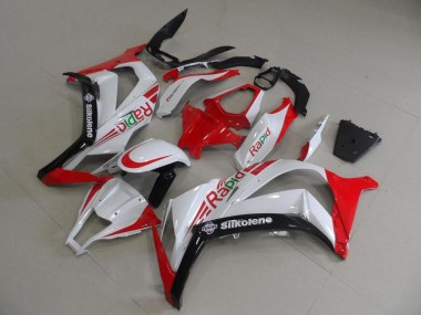 Rouge et Blanc Rapid Carénage Moto ZX10R 11-15