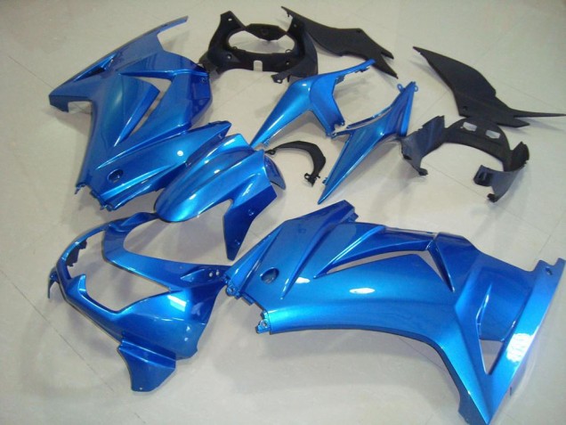 Style OEM Bleu Carénage Moto ZX 250R 08-12 Style OEM Bleu Carénage Moto ZX 250R 08-12