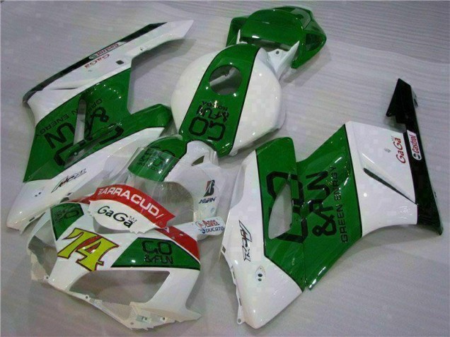 Vert Blanc Carénage Moto CBR 1000 RR 04-05