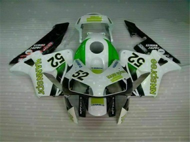 Vert Blanc Noir Carénage Moto CBR 600 RR 03-04