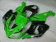 Vert Blanc Noir Carénage Moto ZX6R 05-06