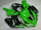 Vert Blanc Noir Carénage Moto ZX6R 05-06