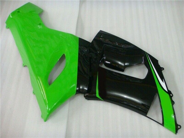 Vert Blanc Noir Carénage Moto ZX6R 05-06