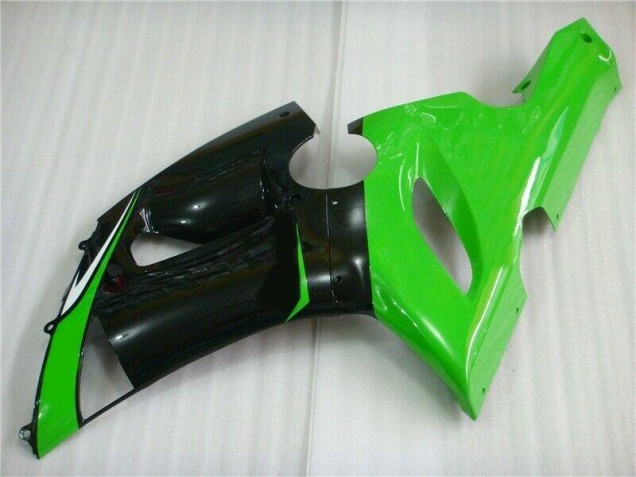 Vert Blanc Noir Carénage Moto ZX6R 05-06