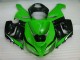 Vert Blanc Noir Carénage Moto ZX6R 05-06