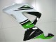 Vert Blanc Noir Carénage Moto ZX6R 13-18 Vert Blanc Noir Carénage Moto ZX6R 13-18