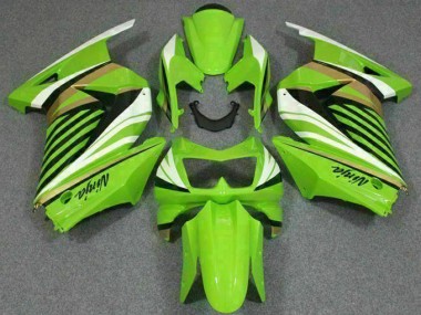 Vert Blanc Noir Ninja Carénage Moto EX250 08-12