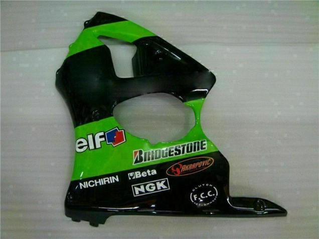 Vert Carénage Moto ZX6R 00-02 Vert Carénage Moto ZX6R 00-02