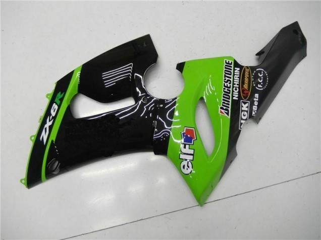 Vert Carrosserie Moto ZX6R 05-06 Vert Carrosserie Moto ZX6R 05-06