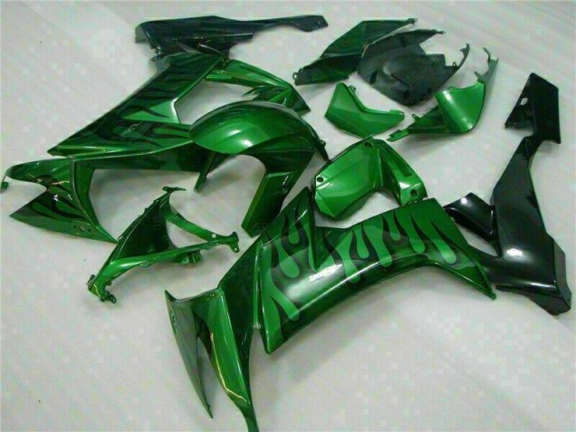 Vert Flamme Carénage Moto ZX10R 08-10