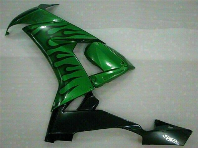 Vert Flamme Carénage Moto ZX10R 08-10