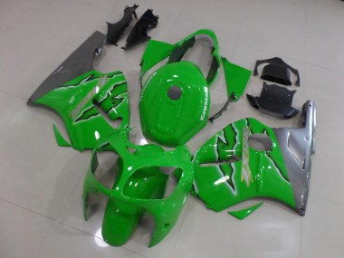 Vert Flamme Carénage Moto ZX12R 00-01