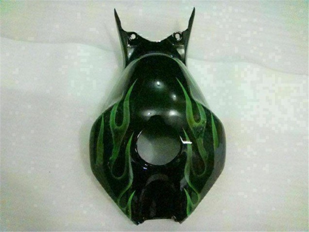 Vert Flamme Noir Carénage Moto CBR 1000 RR 06-07 Vert Flamme Noir Carénage Moto CBR 1000 RR 06-07
