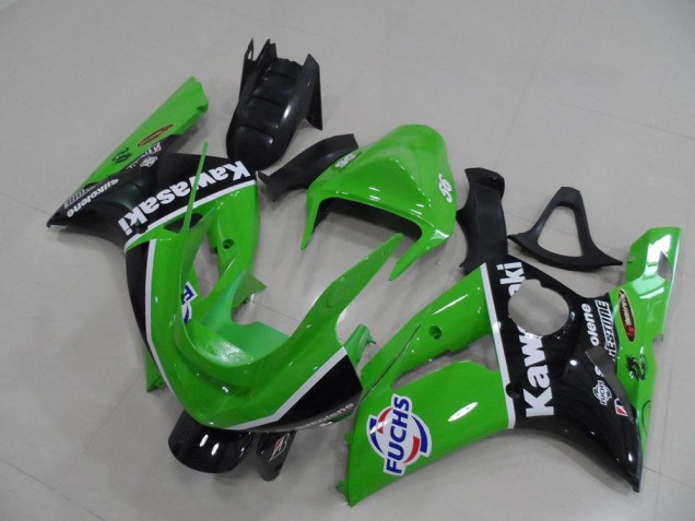Vert Fuchs Carénage Moto ZX6R 03-04 Vert Fuchs Carénage Moto ZX6R 03-04