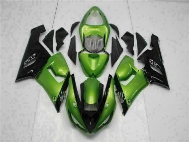 Vert Kit Carénages Motos & Plastique ZX6R 05-06