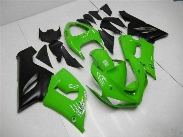 Vert Kit Carénages Motos ZX6R 05-06