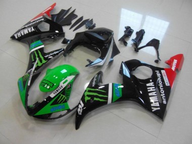 Vert Monster Carénage Moto R6 03-05