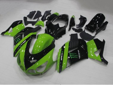 Vert Monster Carénage Moto ZX14R ZZR 1400 06-11