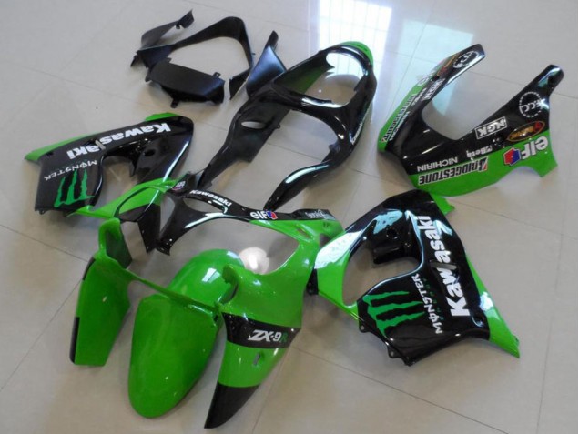 Vert Monster Carénage Moto ZX9R 00-01 Vert Monster Carénage Moto ZX9R 00-01