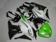 Vert Noir Blanc 25 Carénage Moto ZX6R 09-12