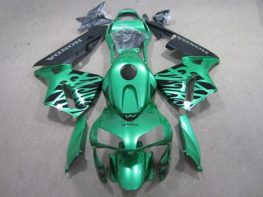 Vert Noir Carénage Moto CBR 600 RR 03-04