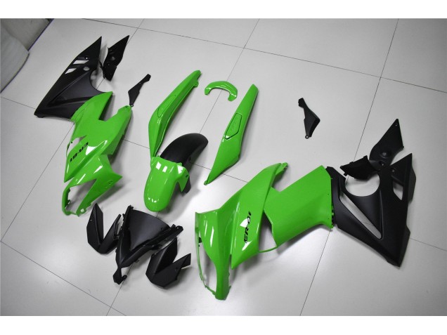 Vert Noir Carénage Moto EX650 09-11
