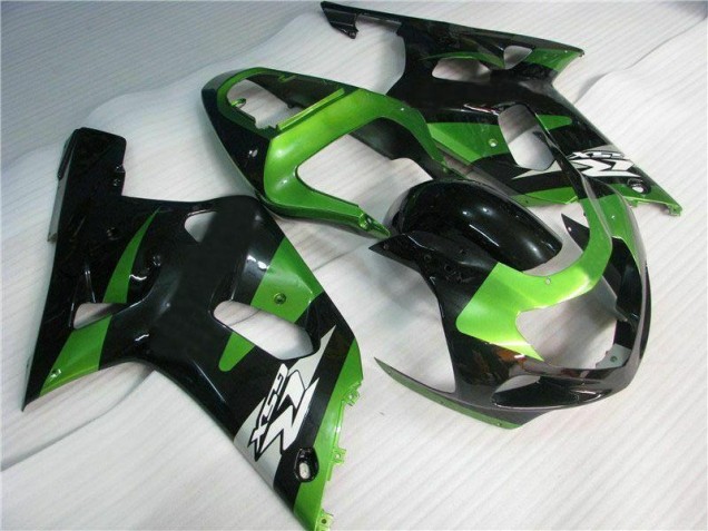 Vert Noir Carénage Moto GSXR 600 / 750 K1 K2 K3 01-03