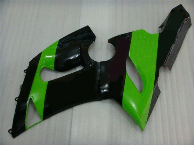 Vert Noir Carénage Moto ZX6R 05-06 Vert Noir Carénage Moto ZX6R 05-06