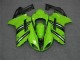 Vert Noir Carénage Moto ZX6R 07-08 Vert Noir Carénage Moto ZX6R 07-08