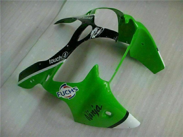 Vert Noir Carénages Moto & Carrosserie ZX6R 00-02